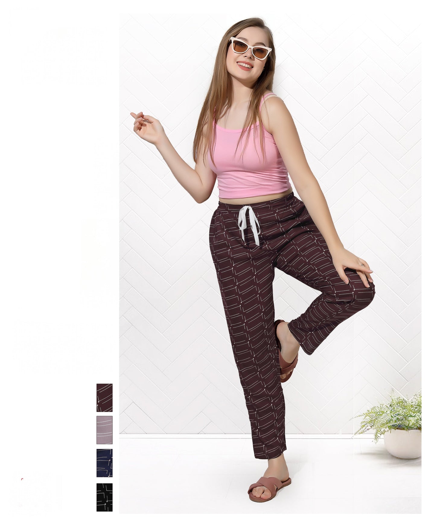 Soft breathable cotton pyjamas for everyday lounging