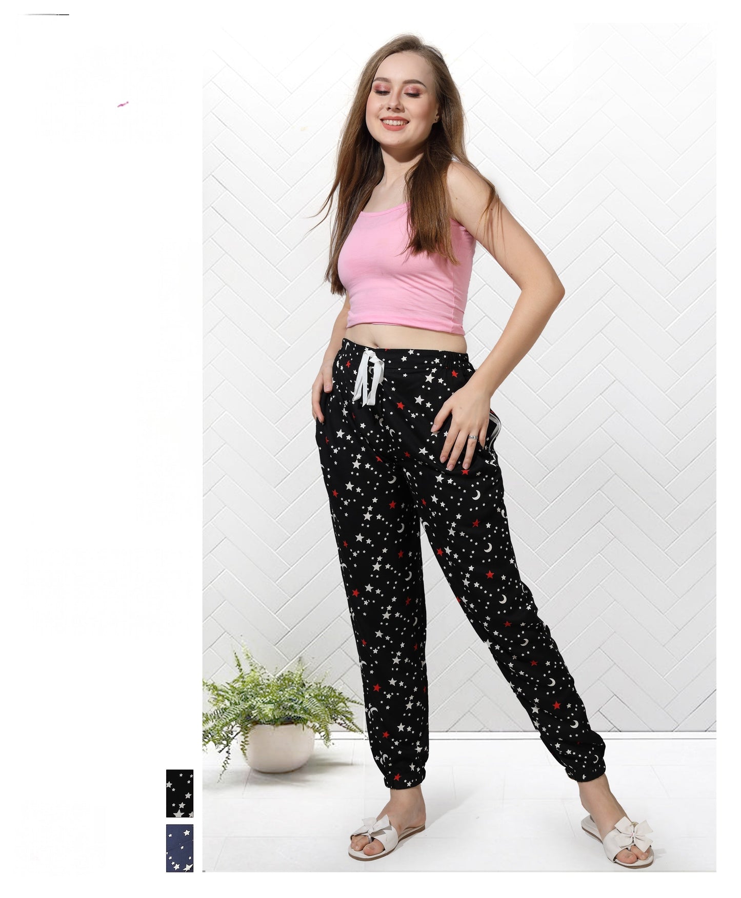 Soft breathable cotton pyjamas for everyday lounging