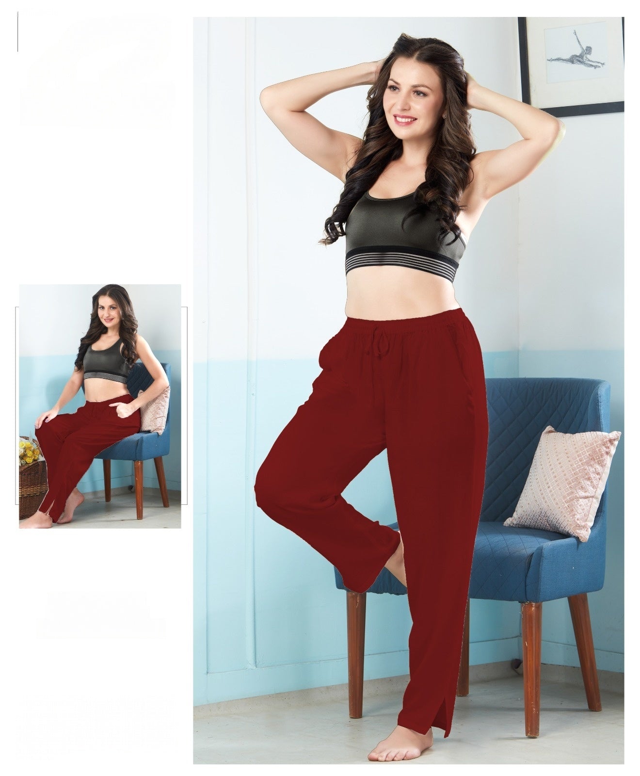 Soft breathable cotton pyjamas for everyday lounging