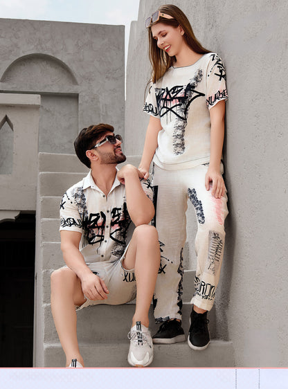 Comfy Soft Couple Wear