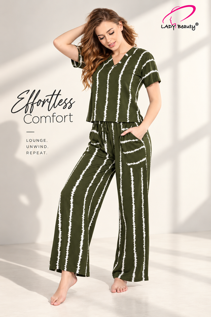 Dark Drift – Women’s Lounge Wear Co-Ord Set