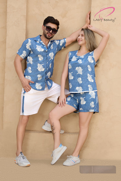 Airy Coordinated Couple Wear