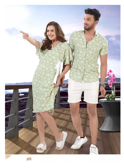 Airy Coordinated Couple Wear
