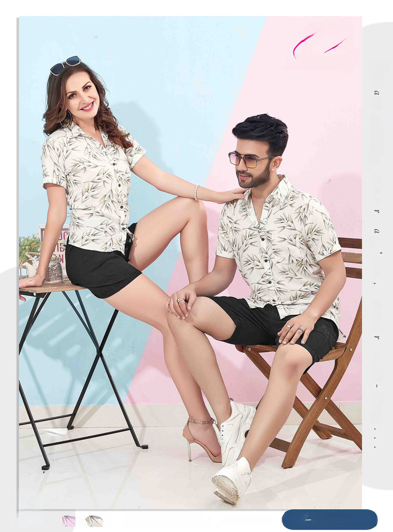 Soft Luxe Coordinated Outfit in breathable couple wear style
