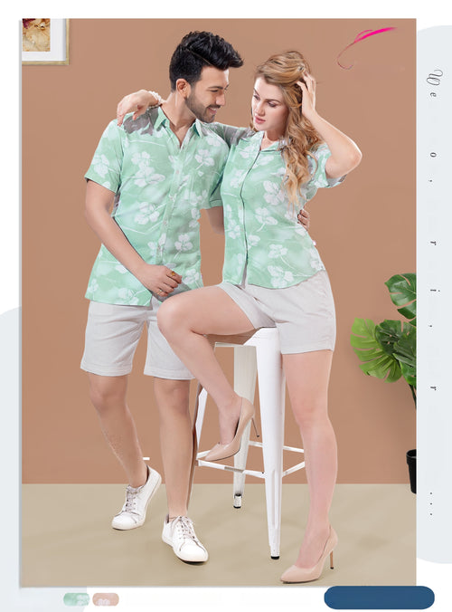 Chic Lightweight Couple Attire