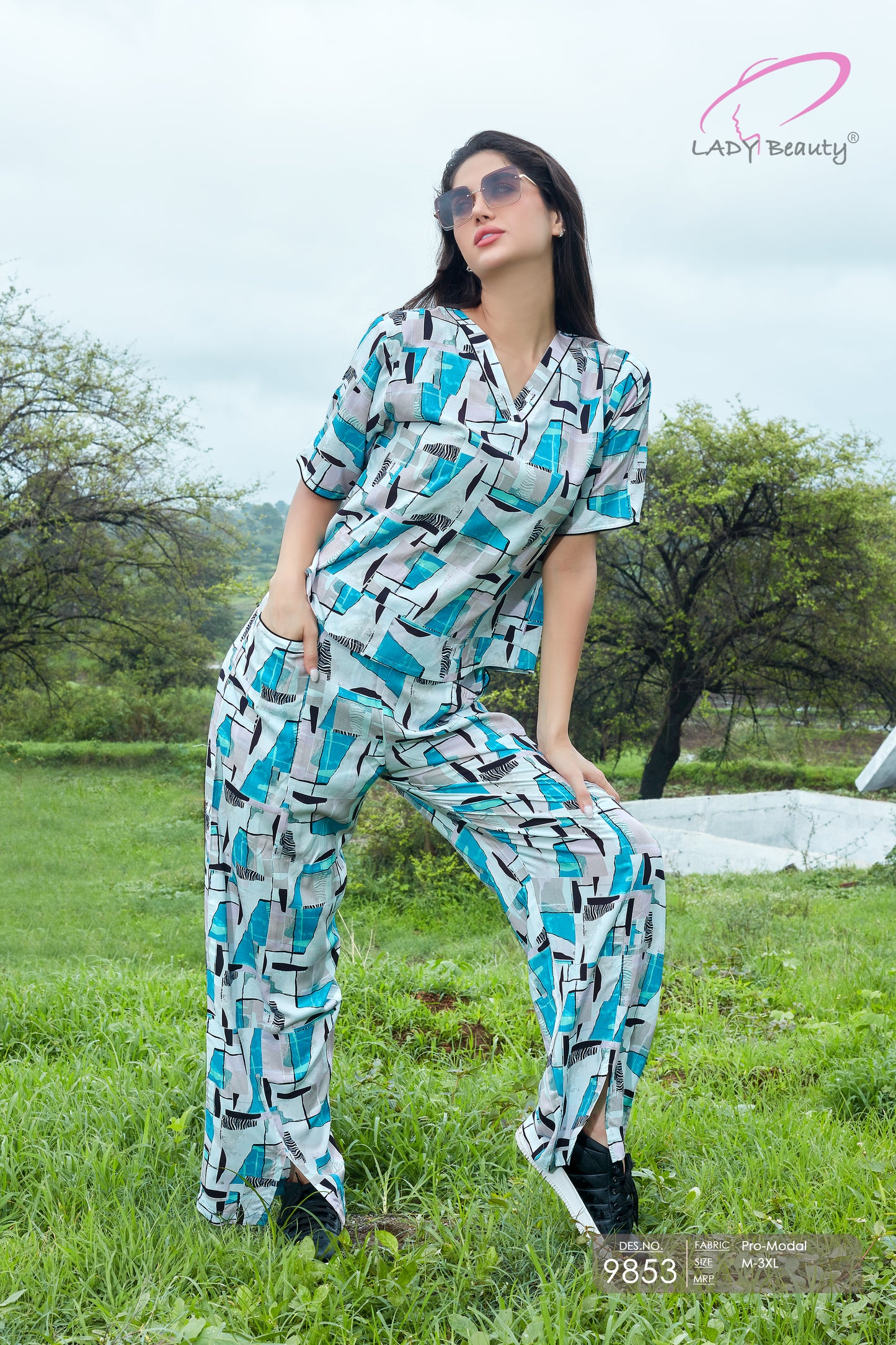 Co Ord Sets for Women Lounge Wear for Holidays with Sophisticated Detailing