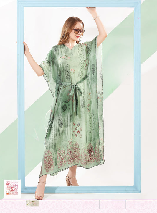 Ultra-Soft Luxe Lounge Kaftan in soft, breathable fabric
