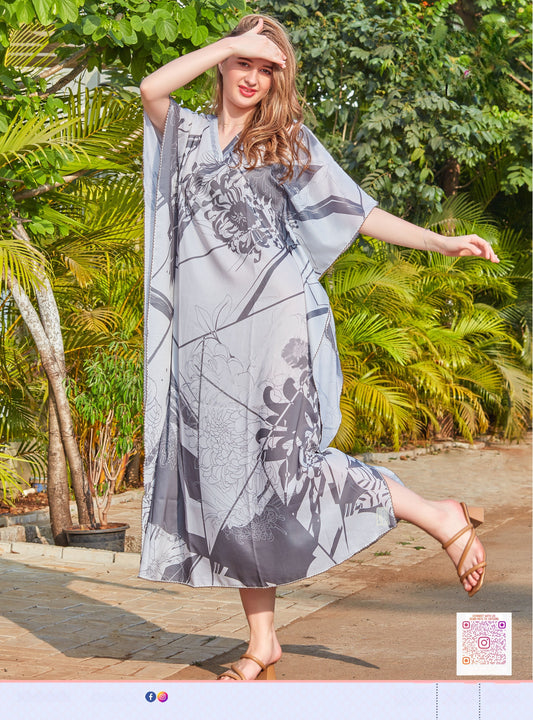 Blissfully Light Luxe Kaftan in soft, breathable fabric