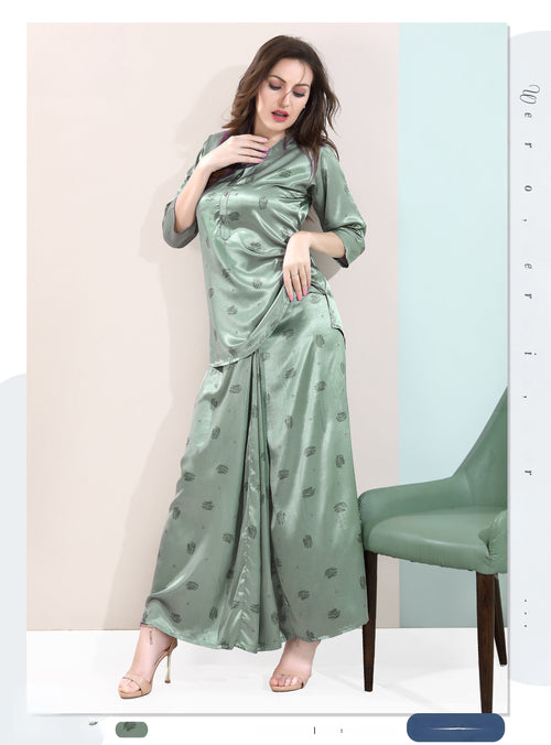 Co-ord Set 7721 in Green