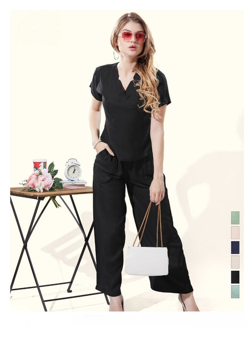 Co-ord Set 7860 in Black