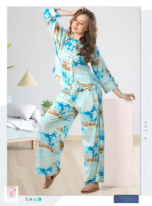 Co-ord Set 8215 in Blue