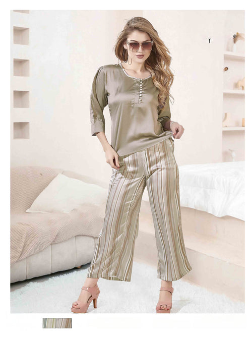 Co-ord Set 8352 in Fawn