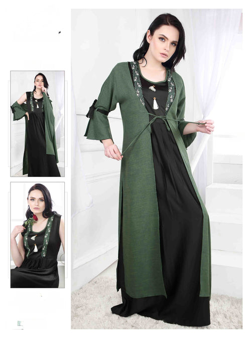 Elegant Nighty in Breezy Fabric