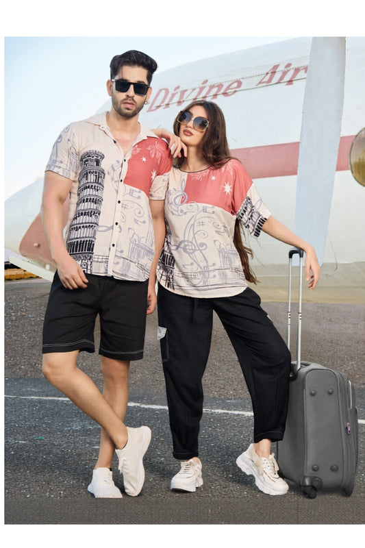 Flyin’ Fits - Couple Travel Twinning Co-Ord Set
