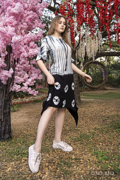 Sleek Aura Short Dress