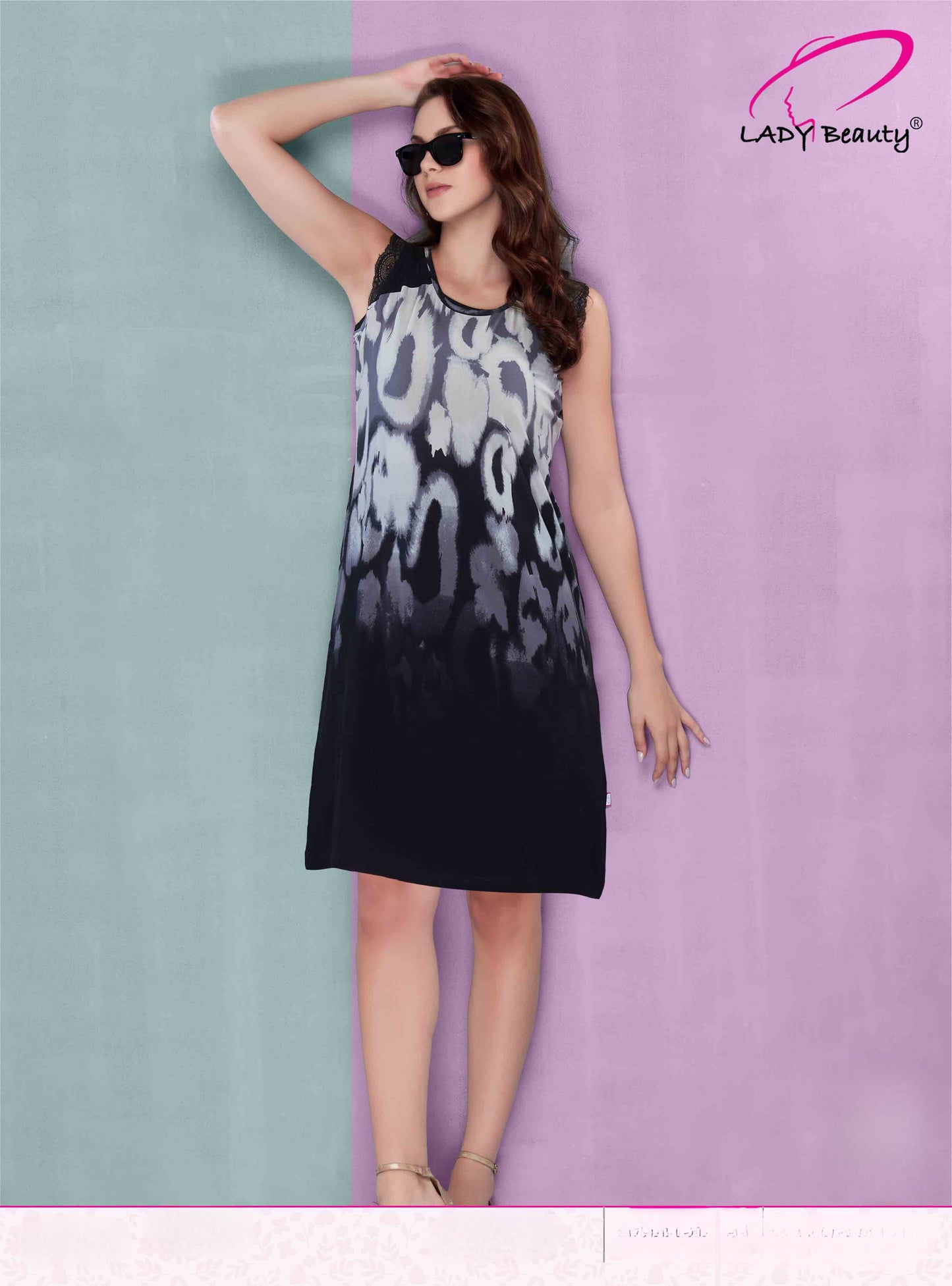 Breezy Outline Short Dress