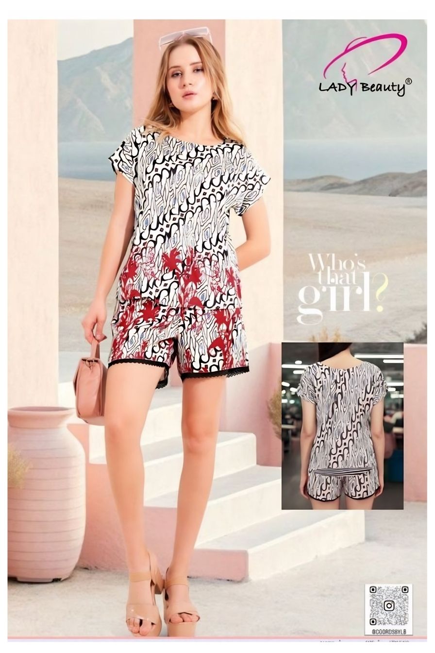 Cute, comfy and ready to go—this shorts co-ord set for women from LB Store is made for days when you want to look good without trying too hard. Soft, breathable and super easy to wear, it’s your go-to outfit for relaxed days, quick outings or just doing your thing in style.