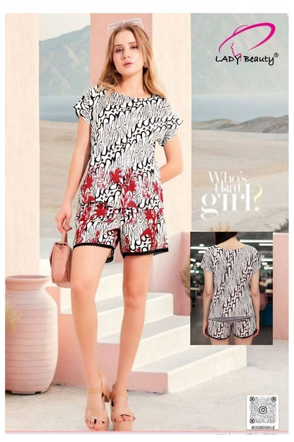 Cute, comfy and ready to go—this shorts co-ord set for women from LB Store is made for days when you want to look good without trying too hard. Soft, breathable and super easy to wear, it’s your go-to outfit for relaxed days, quick outings or just doing your thing in style.