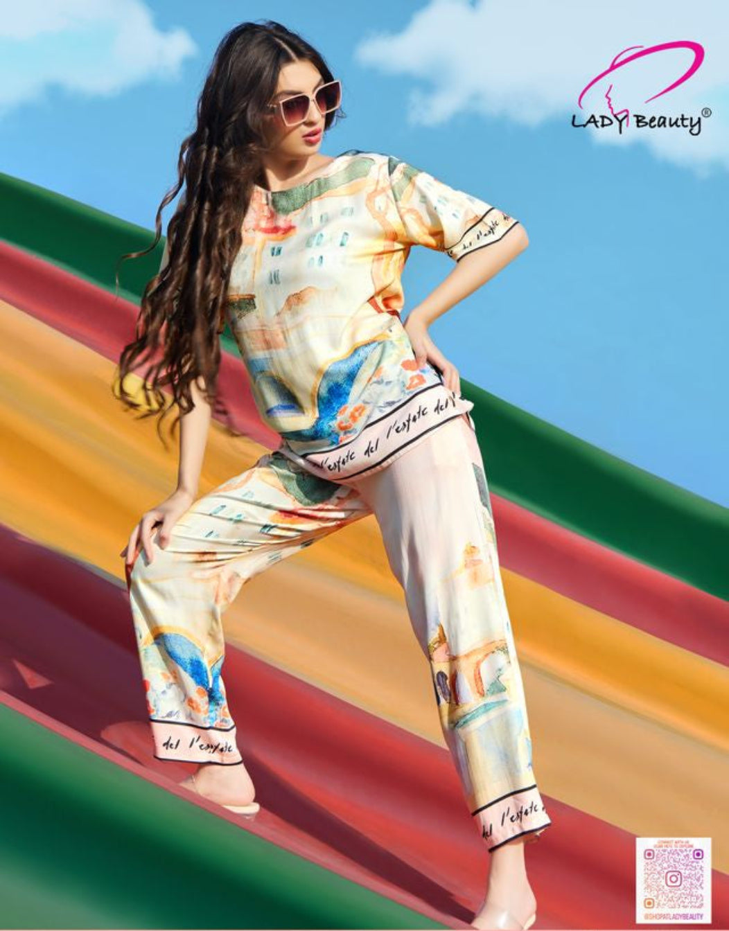multicolor abstract co ord set women casual summer outfit
stylish co ord set for women vacation and daily wear
women summer co ord set abstract print relaxed fit outfit
casual co ord set for women comfortable everyday wear
abstract print outfit women matching co ord set summer look
trendy co ord set for women multicolor summer wear
women two piece co ord set abstract design casual outfit