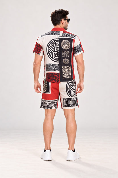 Nomad Vibe Couple Co-Ord Set – Matching Vacation Outfit for Men & Women