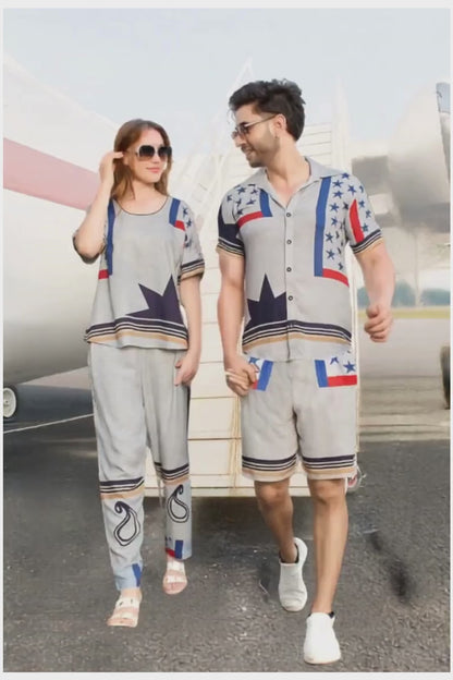 Better Together Co-Ord Set – Couple Travel Outfit