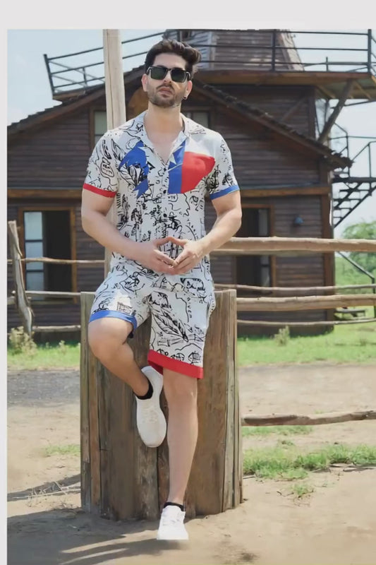 CoVoyage Set – Men Co-Ord Set for travel and vacation