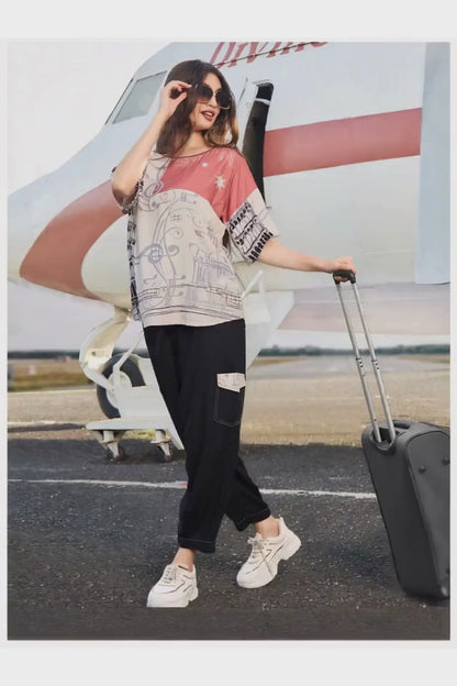 Gate Check Glam Co-Ord Set for Women