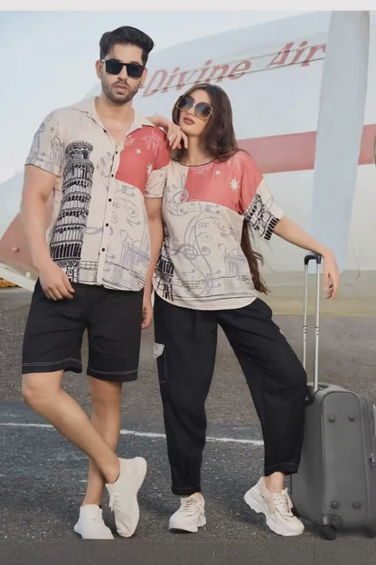 Flyin’ Fits - Couple Travel Twinning Co-Ord Set